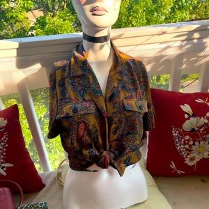 Vintage Karen Scott button-up